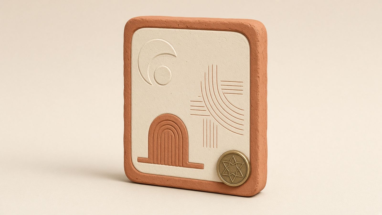 Clay collectible card